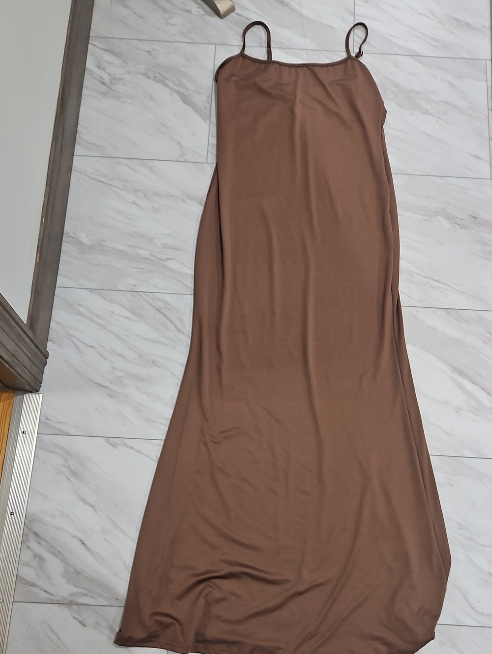 Women’s Brown Slip Skirt